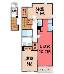 メゾン ブリーゼの物件間取画像